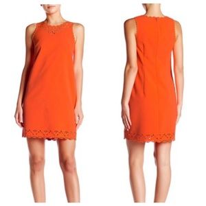 J Crew Neon Laser Cut Dress